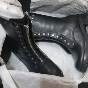 Coach black boots